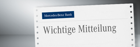 Mercedes-Benz Bank Schließung
