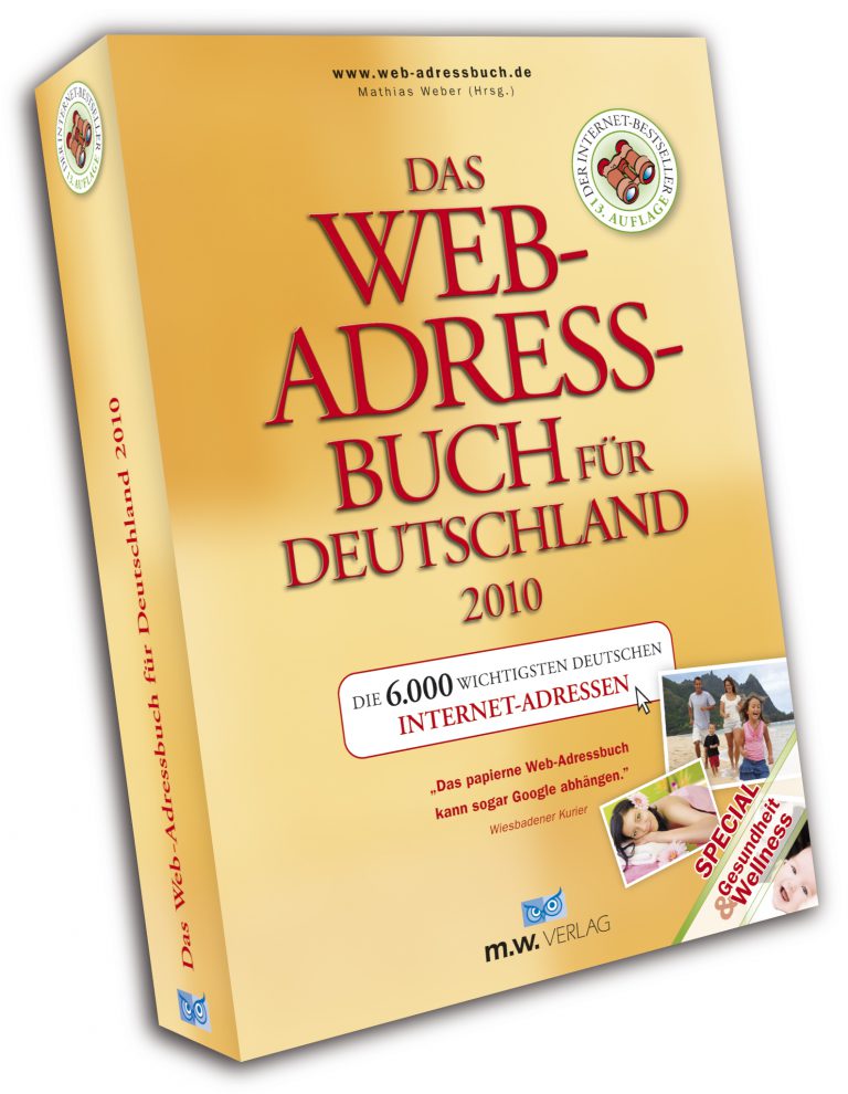 Tagesgeld-News.de im aktuellen Web-Adressbuch für Deutschland 2010 – jetzt 33x gewinnen