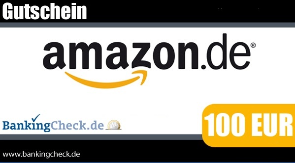 100 Euro Amazon Gutschein beim BankingCheck Gewinnspiel
