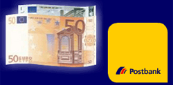 Postbank Girokonto jetzt mit 55 Euro Startguthaben