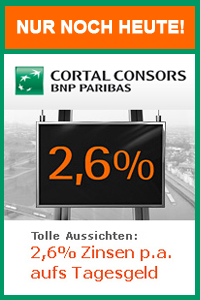 Cortal Consors Tagesgeld