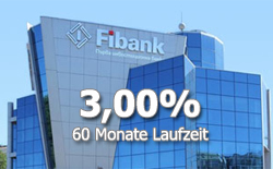 Fibank mit bis zu 3,00% Zinsen jährlich